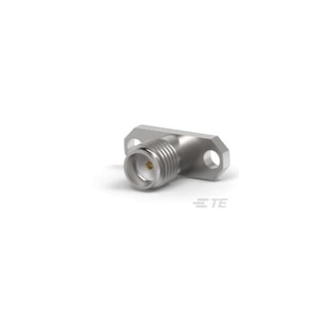 Te Connectivity Rf Sma Connector, 1 Contact(S), Female, Panel Mount, Panel Mount, Locking, Jack 1052646-1